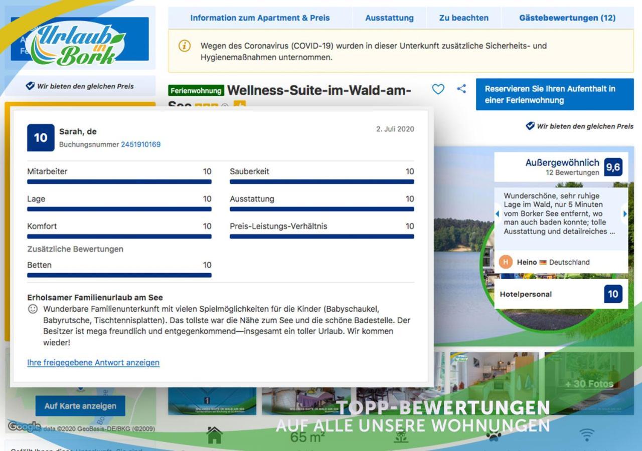 Jagd-Angler-Suite-04-Im-Wald-Am-See Kyritz Bagian luar foto